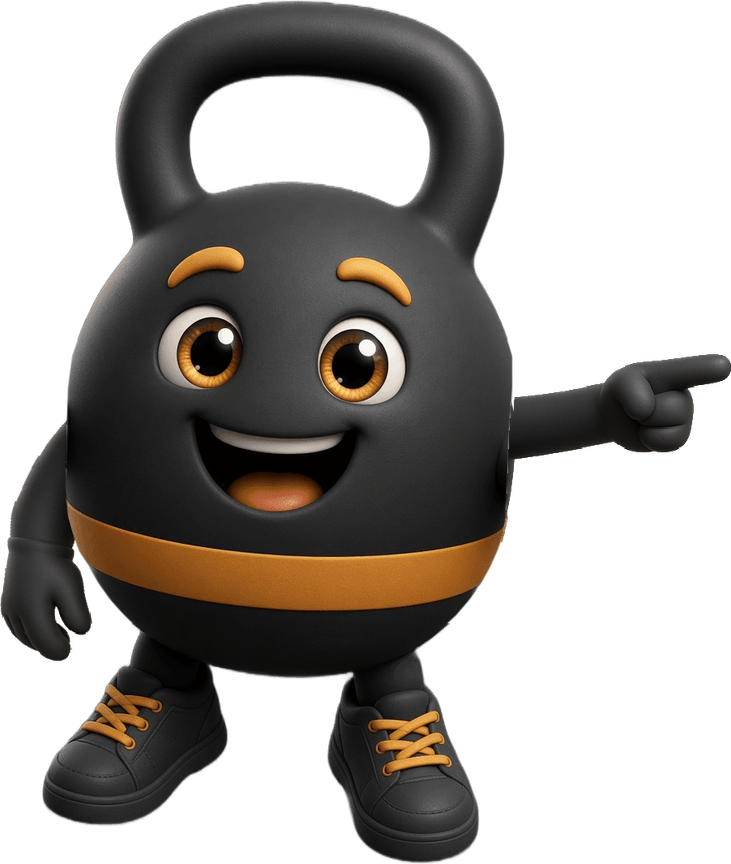 The CoachRack kettlebell